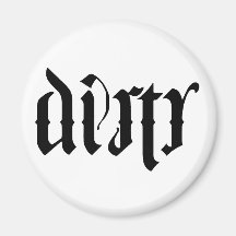 Ambigram Dishwasher Magnet