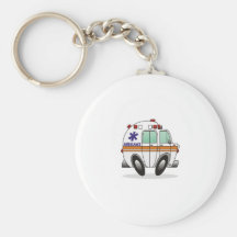 Ambulance Keychain