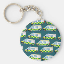 Ambulance Wallpaper Key Chains