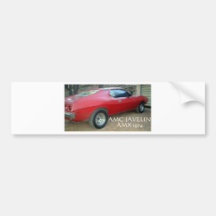 AMC JAVELIN AMX 1974 BUMPER STICKERS
