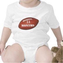 Amer Football 11 Month Baby Shirt for Baby Picture