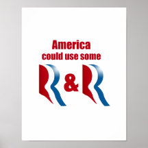 AMERICA COULD USE SOME R AND R -.png Print