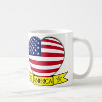 America Heart mugs