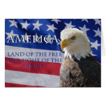 America Land of the Free Greeting Cards