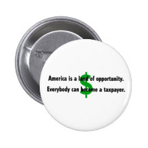 America Taxpayer Button