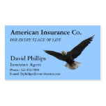 American Bald Eagle Patriotic Business Cards