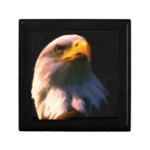 American Bald Eagle Trinket Box