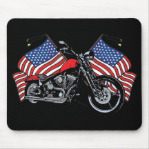 American Biker Mouse Pads
