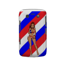 American Bikini Model Blackberry Bold Case