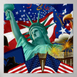 AMERICAN COLLAGE POSTERS
