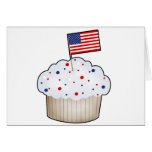 American Cupcake Card