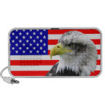 American Eagle And Flag Patriotic Speaker