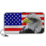 American Eagle And Flag Patriotic Speaker