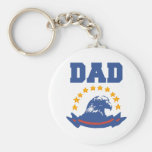 American Eagle Dad Keychain