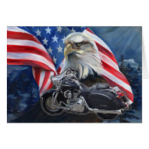American_EaglewRKC copy Greeting Card