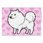 American Eskimo Dog / German Spitz Love Greeting Card