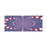 American Flag Abstract Gallery Wrap Canvas