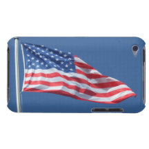 American Flag Barely There iPod Cover