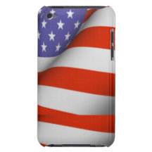 American flag barely there iPod cover