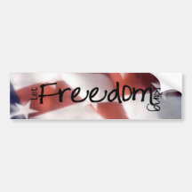 american Flag Bumper Sticker