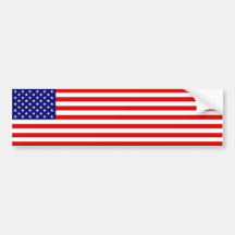 American Flag Bumper Stickers