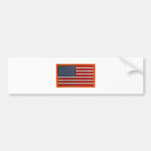 American flag bumper stickers