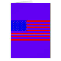 AMERICAN FLAG GREETING CARDS