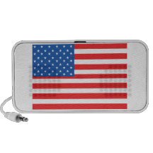 American Flag Doodle Speaker