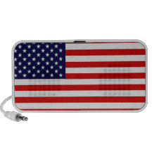 American Flag Doodle Speaker