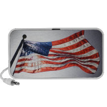 American Flag Doodle Speaker