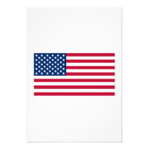 American Flag Invites