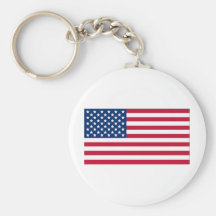 American Flag Keychains