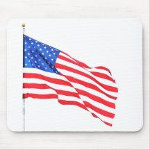 American Flag Mouse Pad