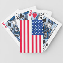 American Flag Poker Deck