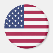 American Flag Refrigerator Magnet