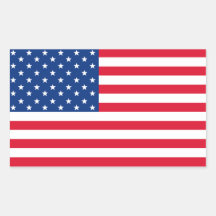 American Flag Stickers