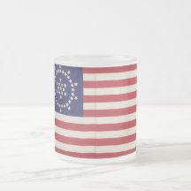 American Flag with 48 Stars Whipple Mugs