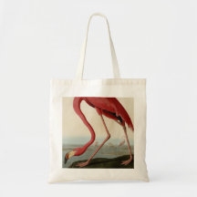 American Flamingo Canvas Bag