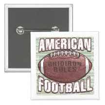 American Football Button
