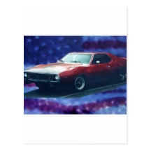 AMERICAN MOTORS 1974 JAVELIN SST POST CARDS