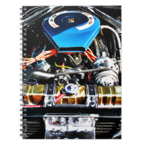 American Muscle Car Engine notebooks