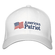 American Patriot Flag W Baseball Cap