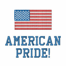 American Pride Embroidered Polo Shirt