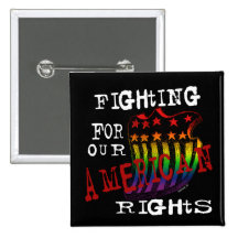 American rights Buttons