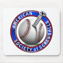 American Society of Screwballs Mouse Pad