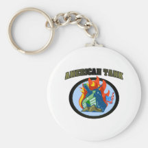 American Tank Keychain