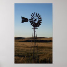 American Windmill Print