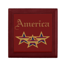 AMERICANA KEEPSAKE BOX