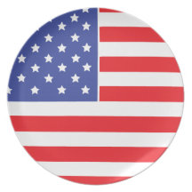 Americana Party Plate