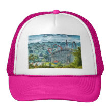 Americana - The thrill ride Mesh Hats
